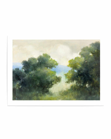 Rural Retreat | Art Print from Olive et Oriel where you can shop wallpaper and artworks online