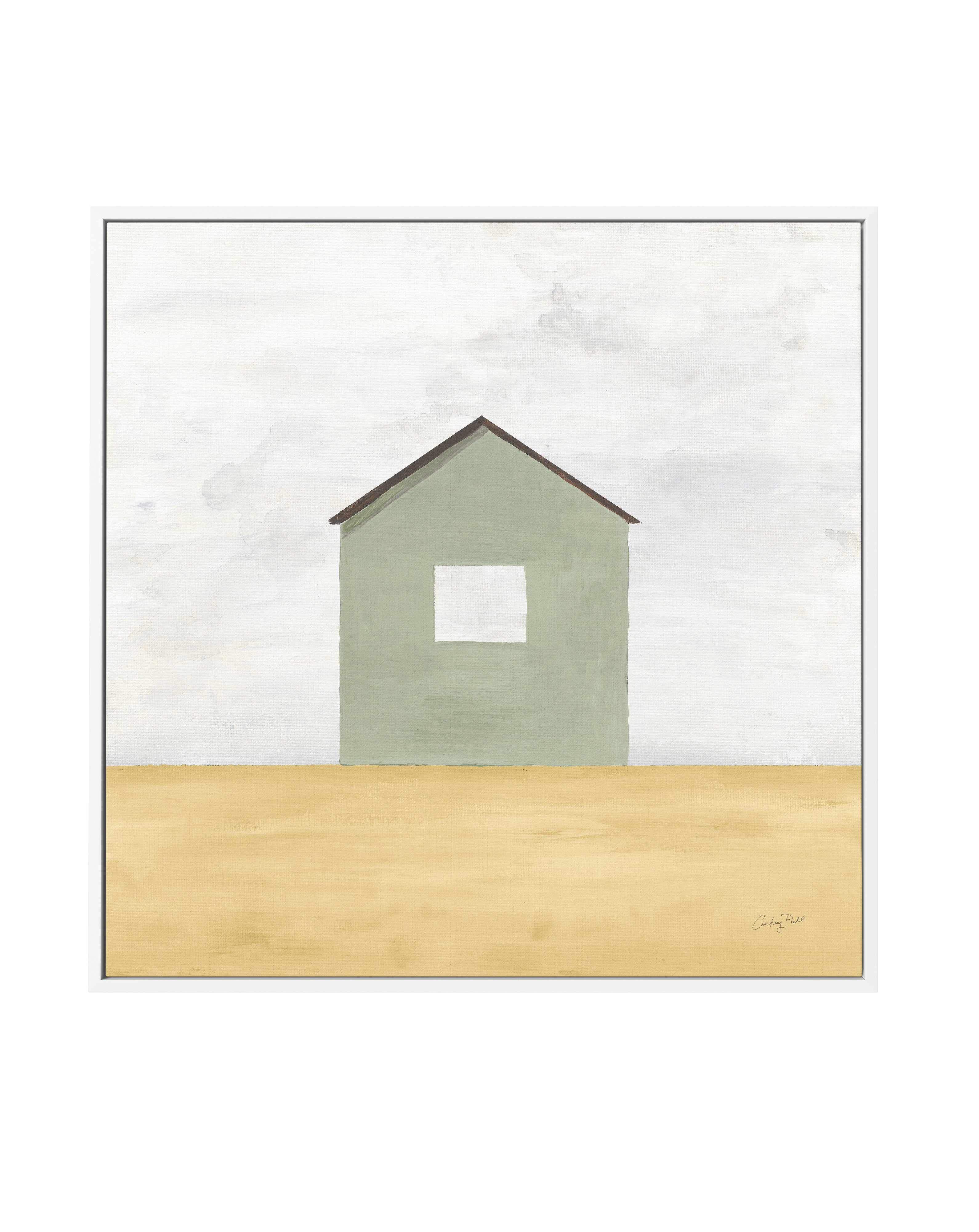 Rural Simplicity II | Framed Canvas Art Print