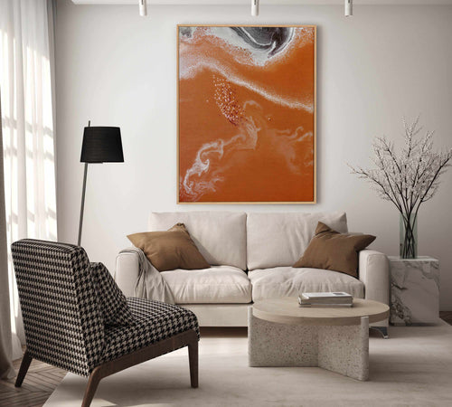 Rust by Phillip Chang | Framed Canvas Art Print