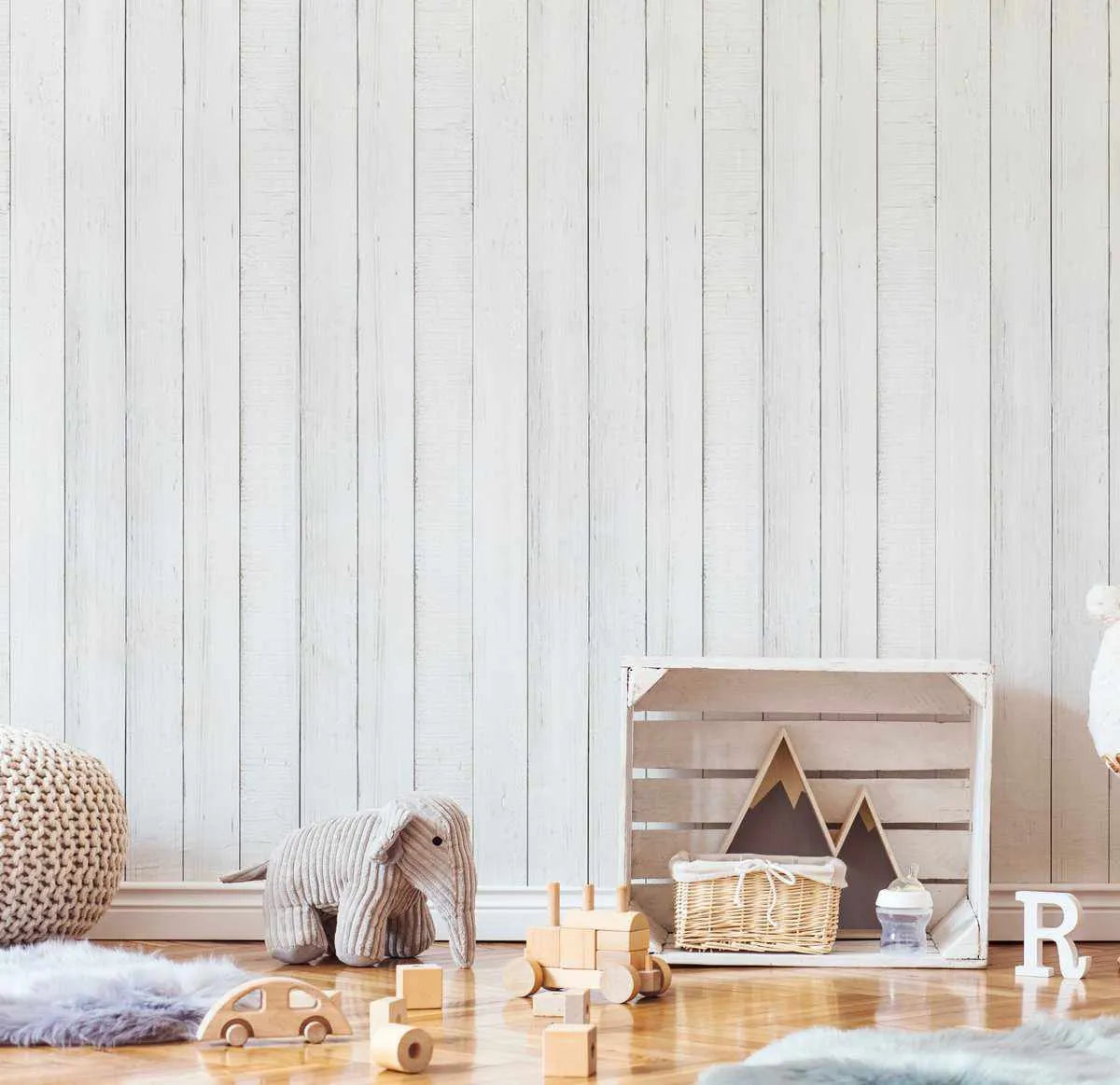 Rustic Charm Wood Panel Wallpaper-Wallpaper-Buy Kids Removable Wallpaper Online Our Custom Made Children√¢‚Ç¨‚Ñ¢s Wallpapers Are A Fun Way To Decorate And Enhance Boys Bedroom Decor And Girls Bedrooms They Are An Amazing Addition To Your Kids Bedroom Walls Our Collection of Kids Wallpaper Is Sure To Transform Your Kids Rooms Interior Style From Pink Wallpaper To Dinosaur Wallpaper Even Marble Wallpapers For Teen Boys Shop Peel And Stick Wallpaper Online Today With Olive et Oriel