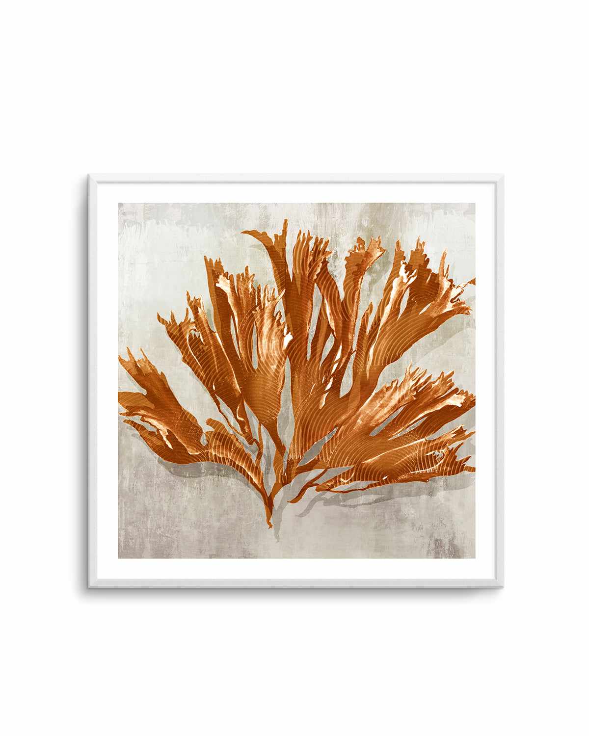 Rustic Coral I Art Print