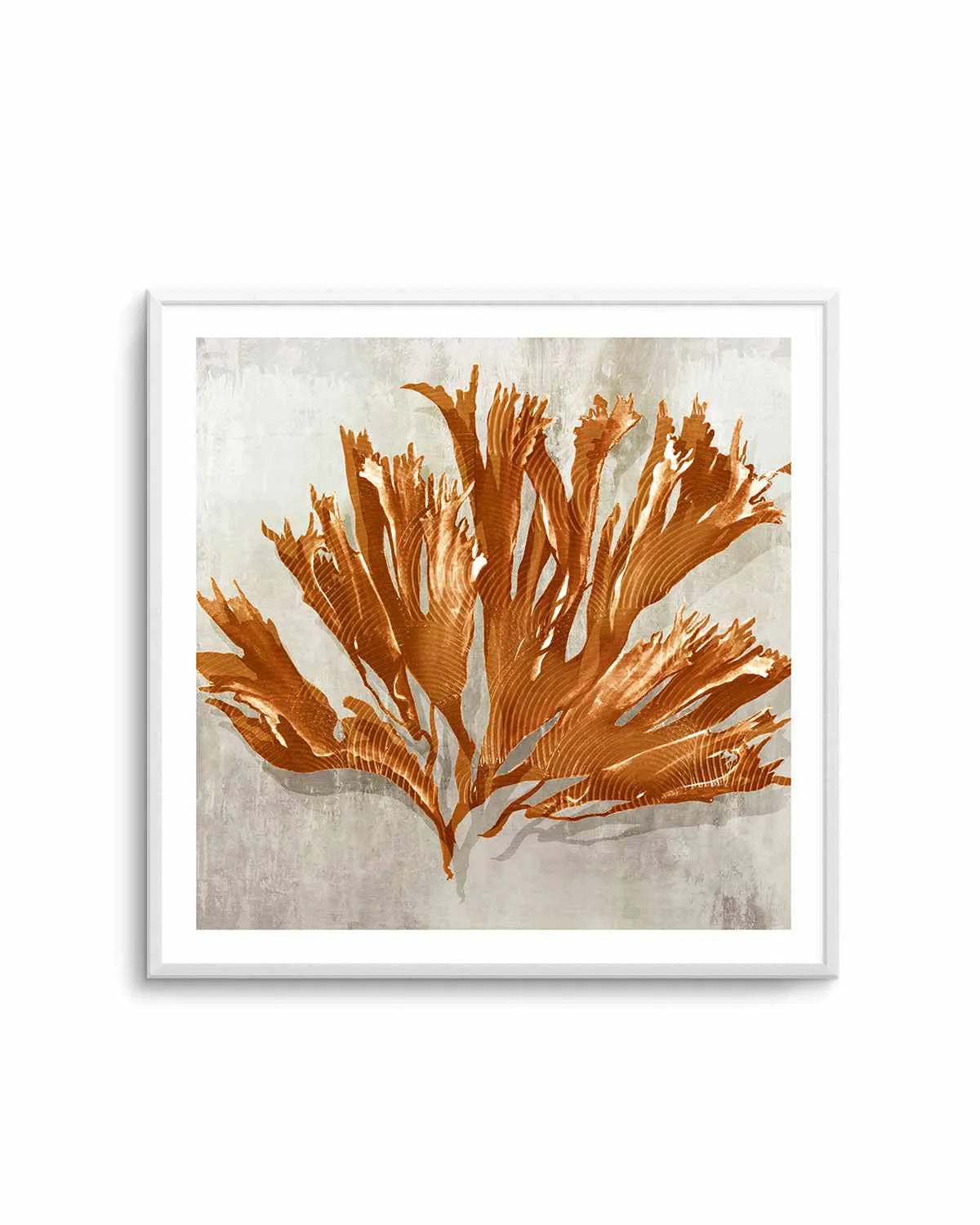 Rustic Coral I Art Print from Olive et Oriel where you can shop wallpaper and artworks online