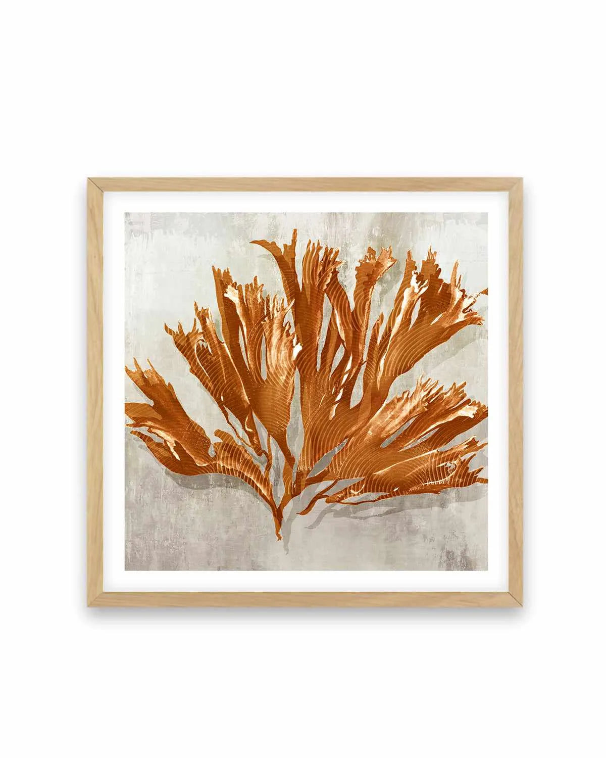 Rustic Coral I Art Print from Olive et Oriel where you can shop wallpaper and artworks online