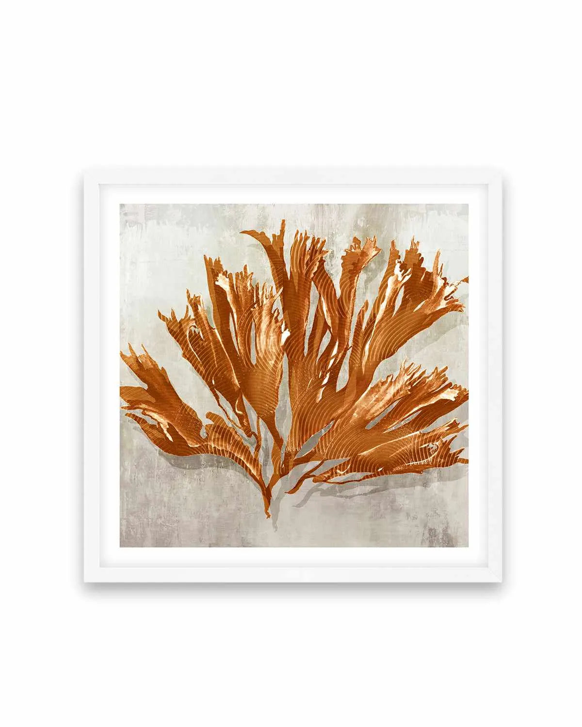 Rustic Coral I Art Print from Olive et Oriel where you can shop wallpaper and artworks online