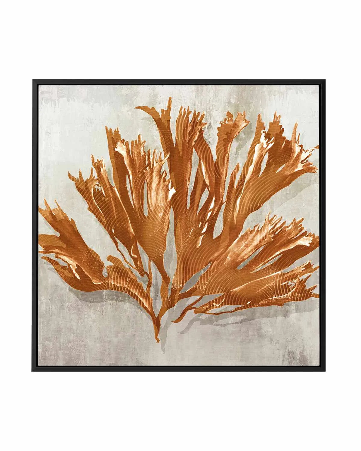 Rustic Coral I | Framed Canvas Art Print from Olive et Oriel where you can shop wallpaper and artworks online