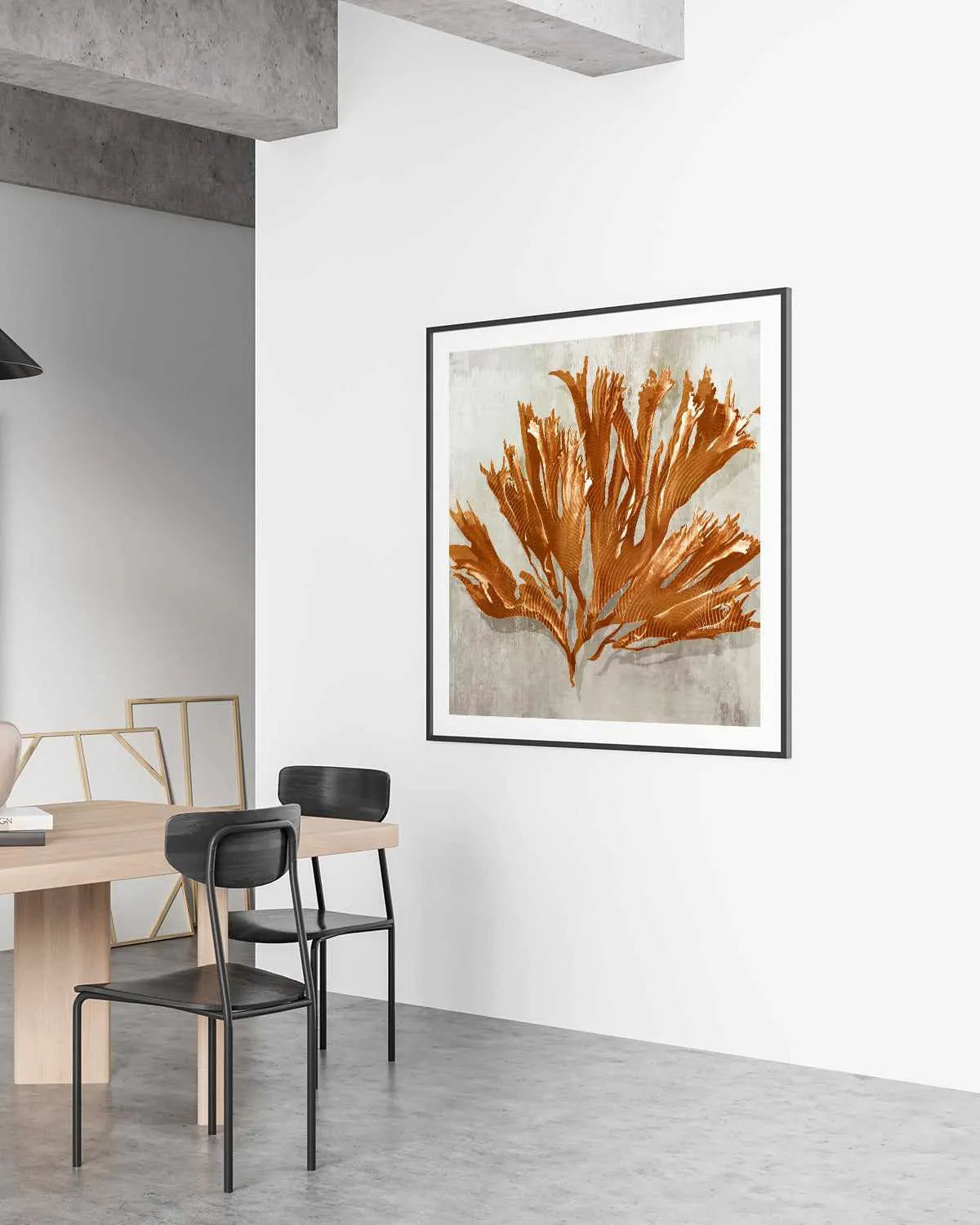 Rustic Coral I Art Print from Olive et Oriel where you can shop wallpaper and artworks online