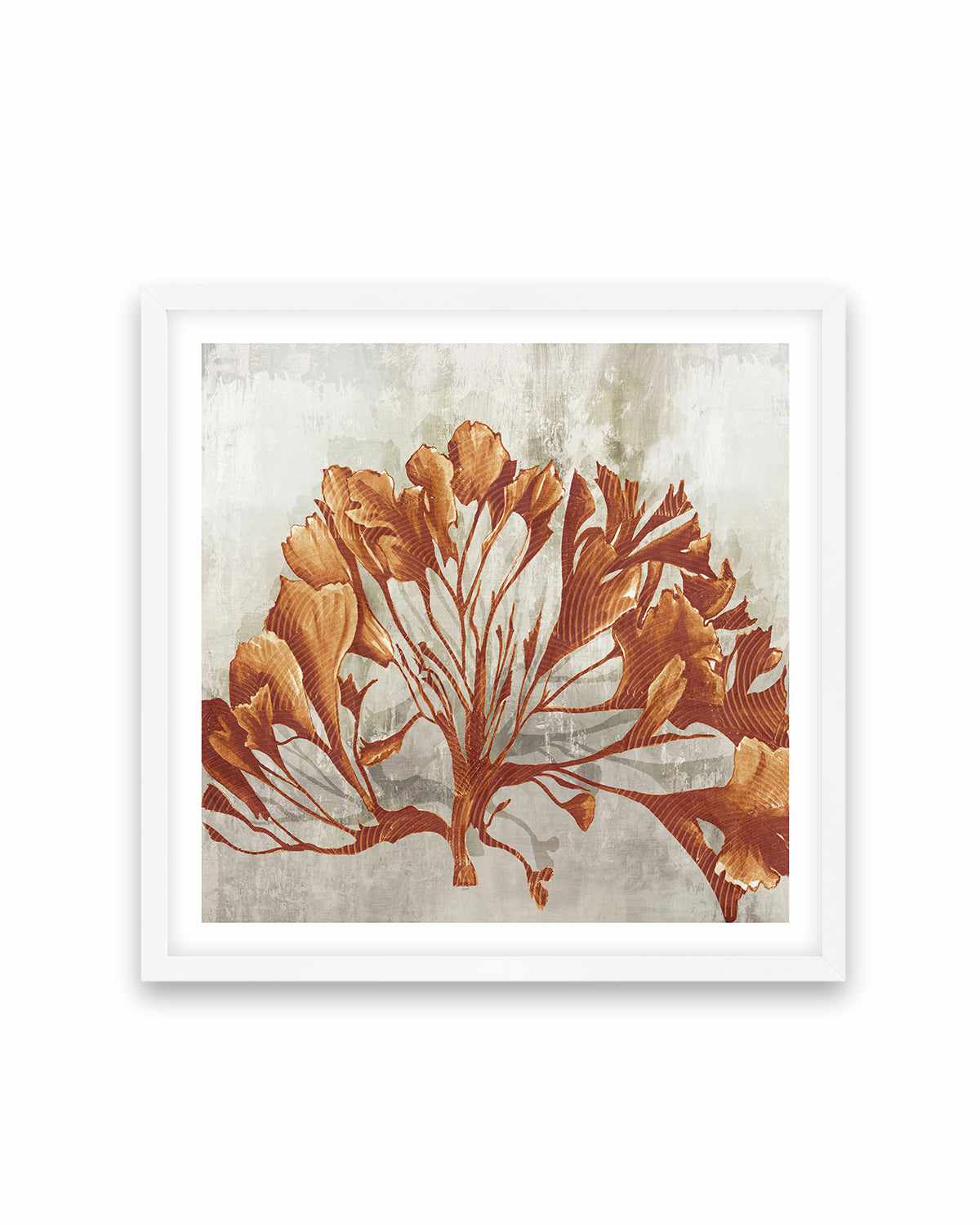 Rustic Coral II Art Print