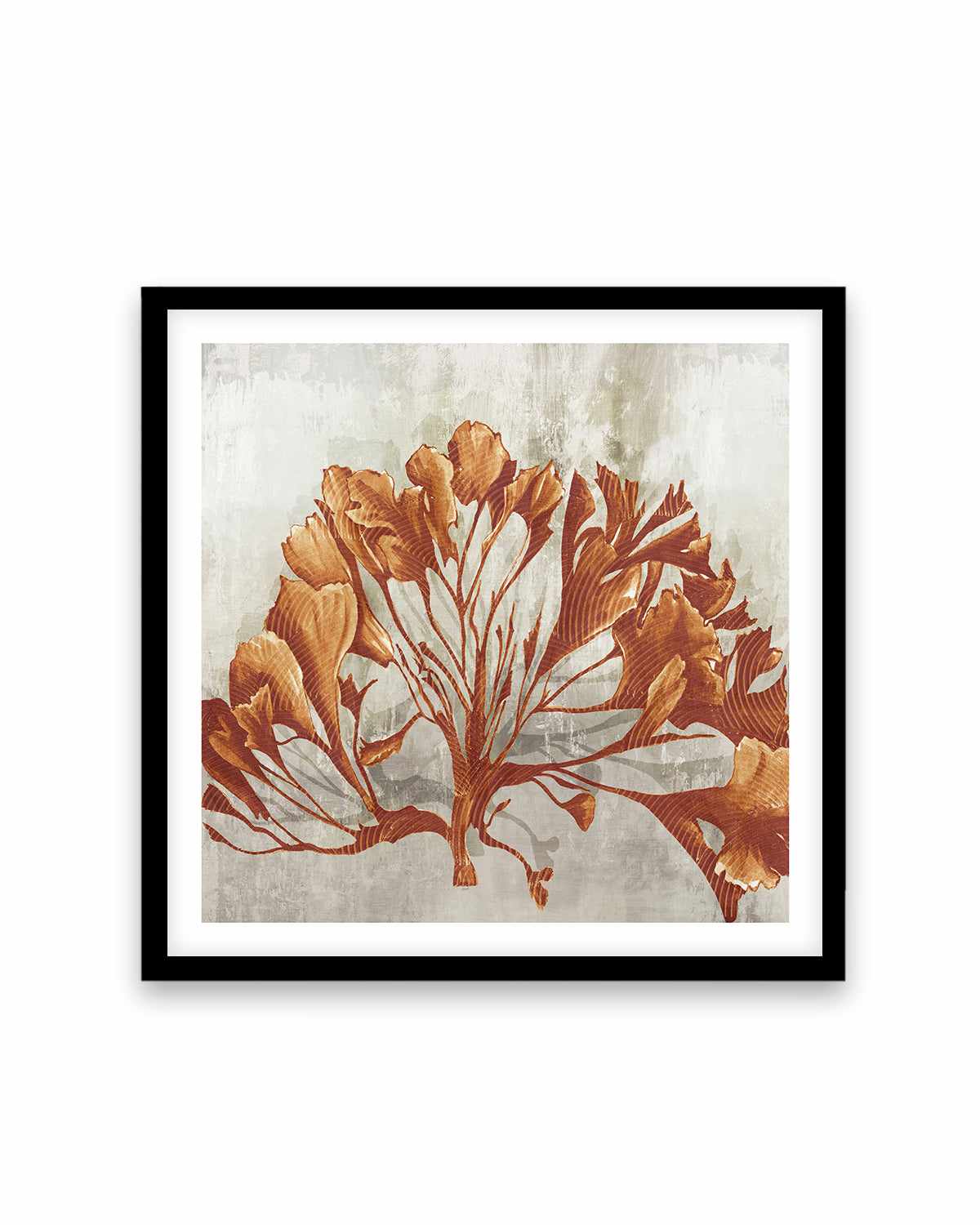 Rustic Coral II Art Print