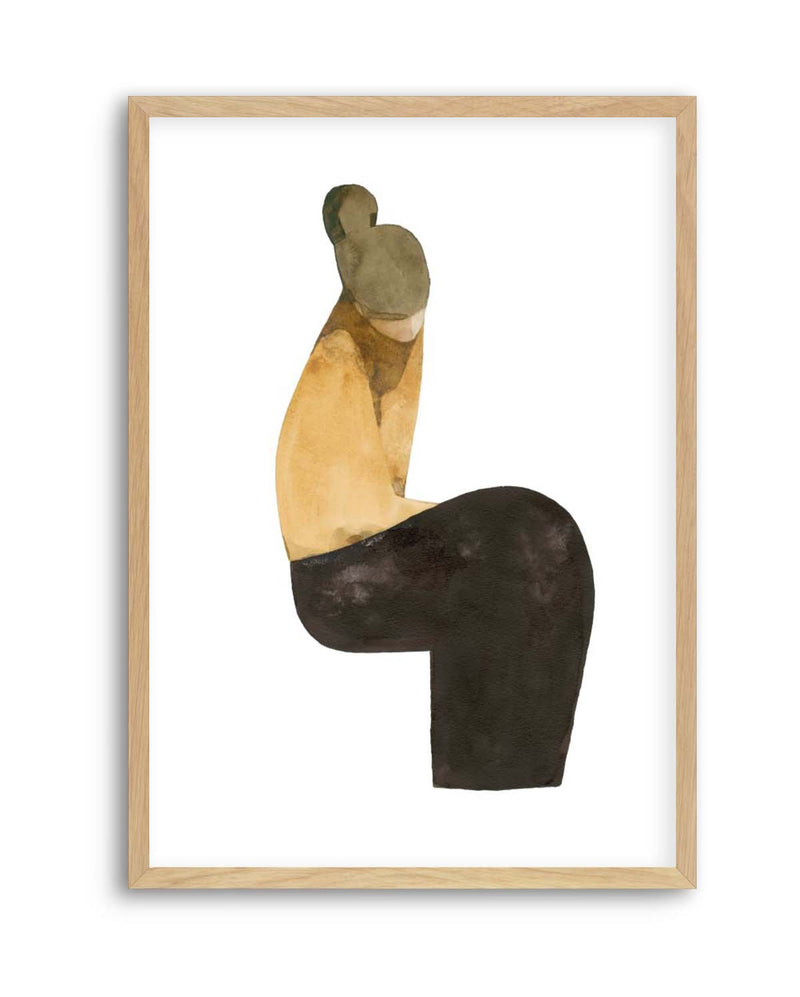 SITTING WOMAN XV By Jorgen Hansson | Art Print