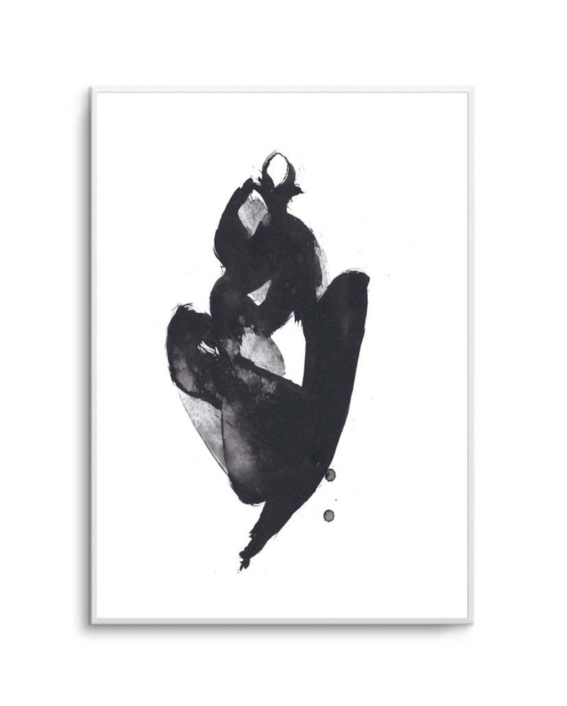 SITTING WOMAN lll By Jorgen Hansson | Art Print