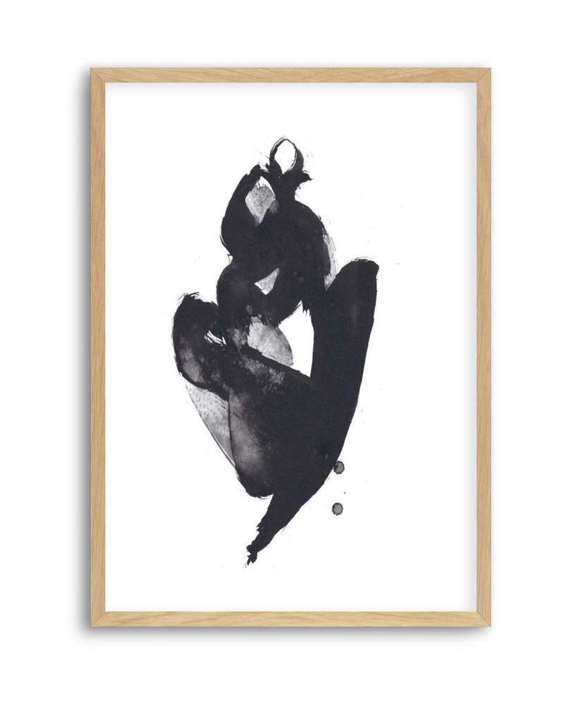 SITTING WOMAN lll By Jorgen Hansson | Art Print