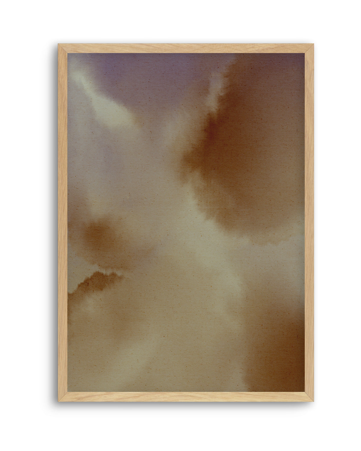 Soft Layers Abstract 1 by Shatha Al Dafai | Art Print
