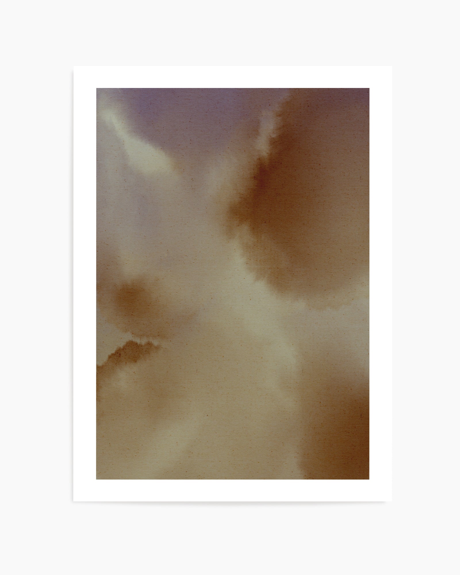 Soft Layers Abstract 1 by Shatha Al Dafai | Art Print