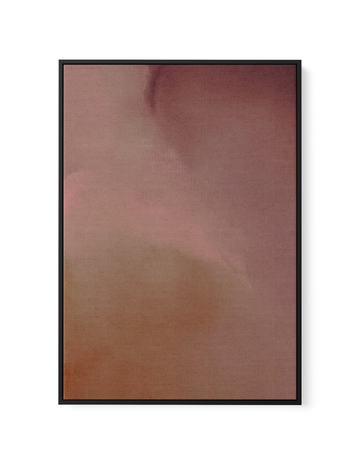 Soft Layers Abstract 2 by Shatha Al Dafai | Framed Canvas Art Print