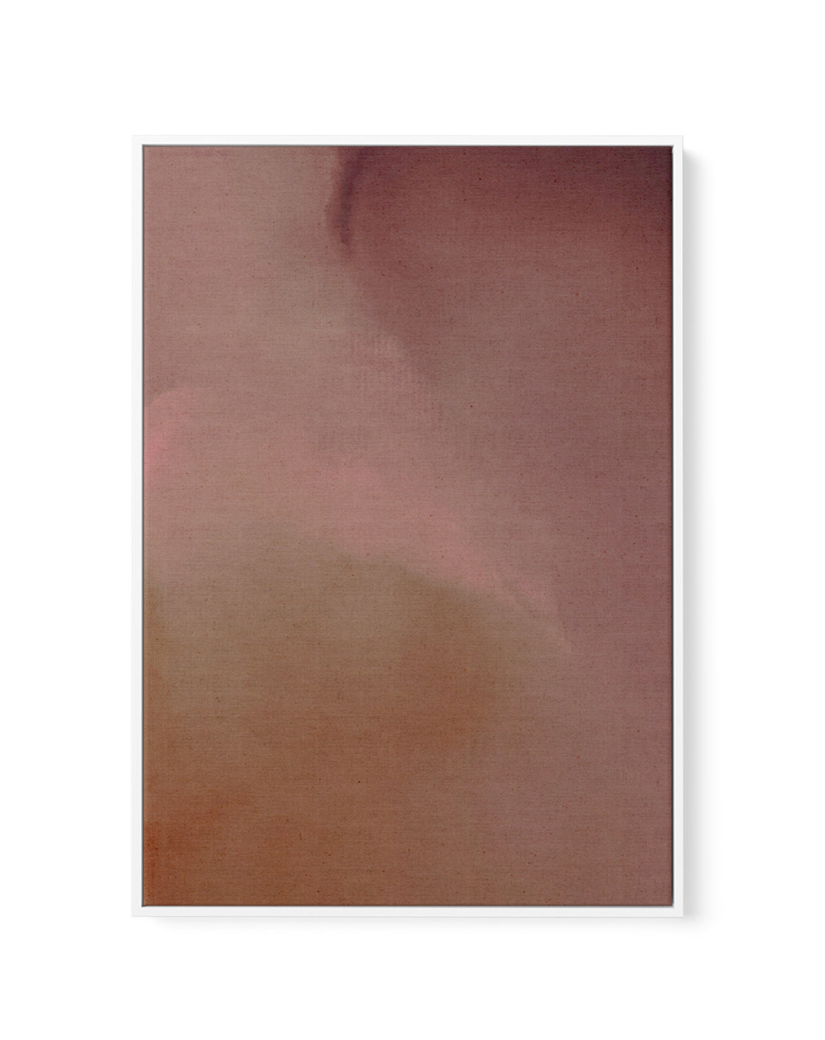 Soft Layers Abstract 2 by Shatha Al Dafai | Framed Canvas Art Print