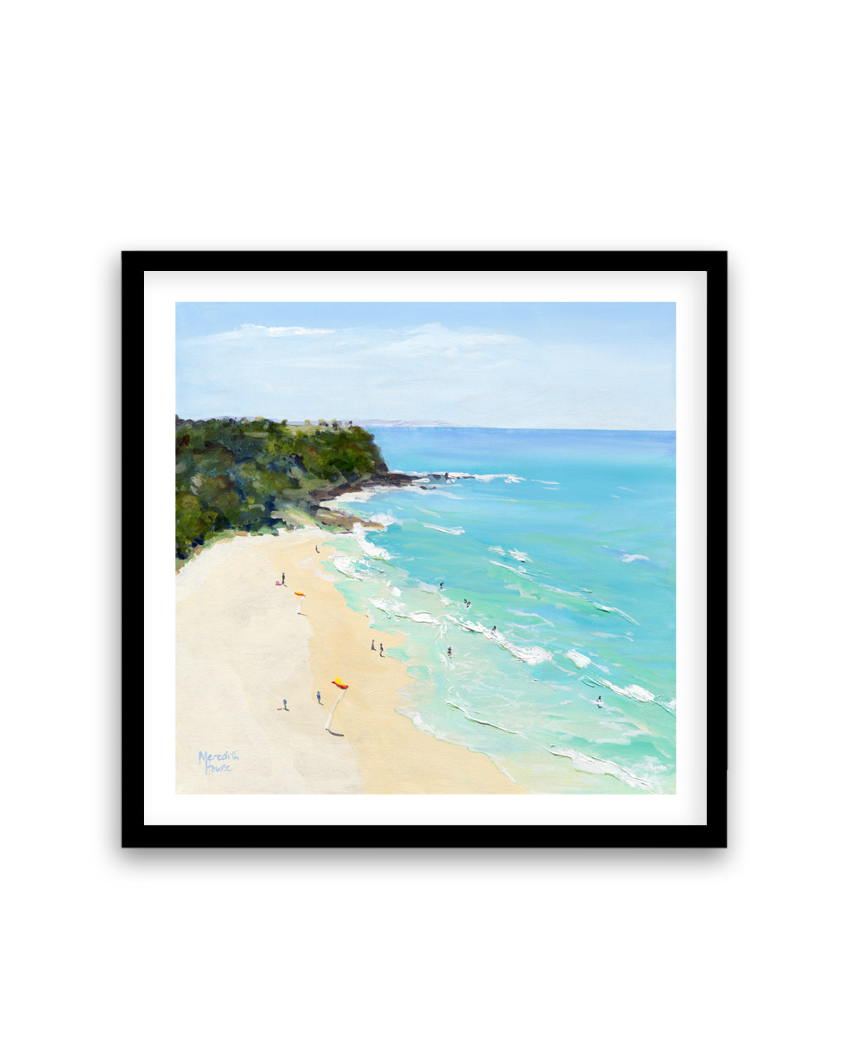 Spring Between The Flags by Meredith Howse | Art Print