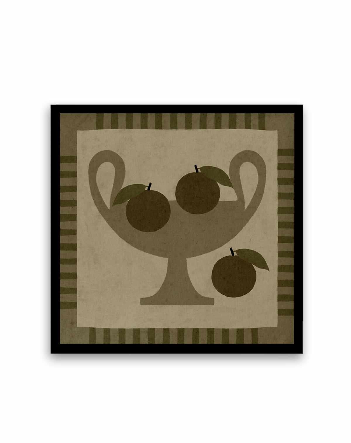Still Life With Vase And Oranges I by Shatha Al Dafai | Art Print from Olive et Oriel where you can shop wallpaper and artworks online