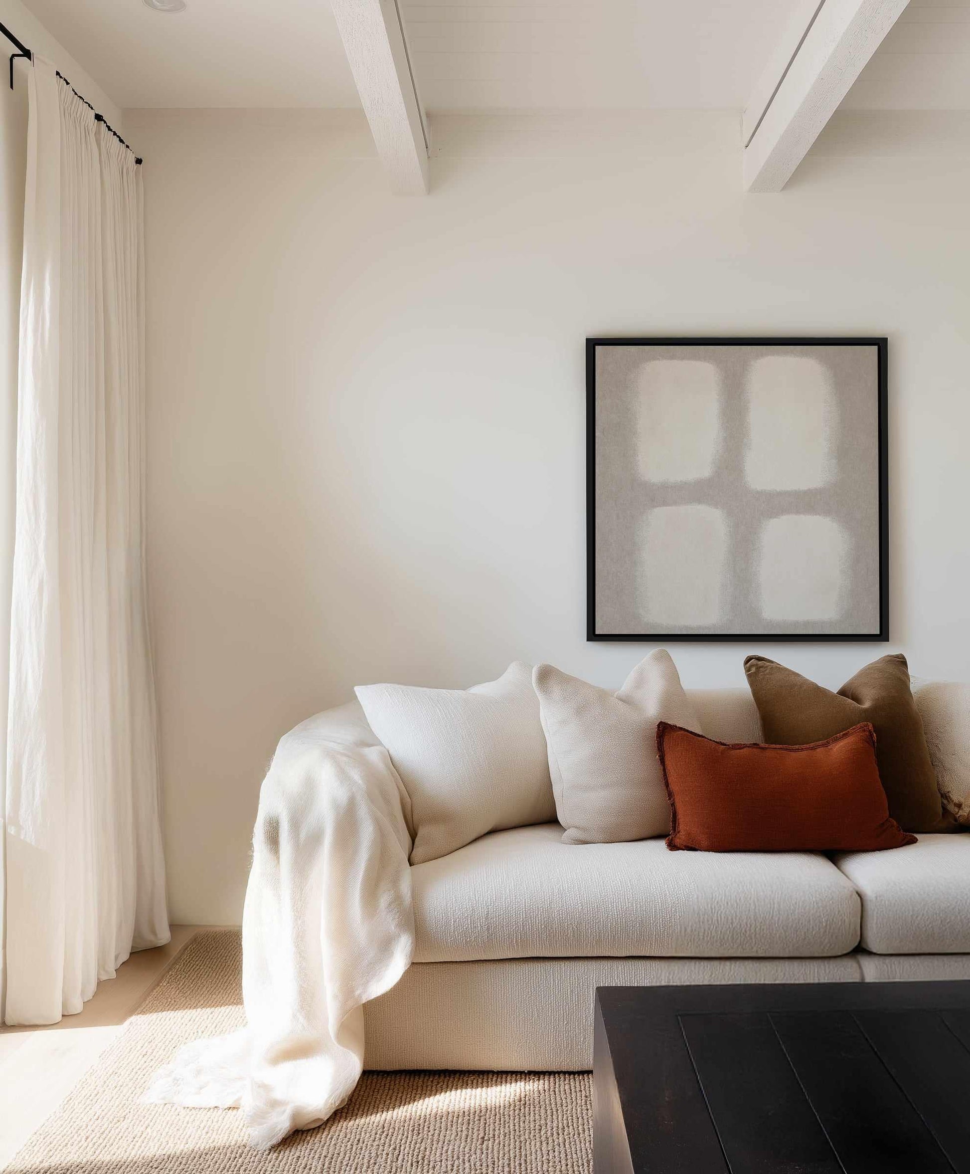 STILLNESS II by Alma | Framed Canvas Art Print from Olive et Oriel where you can shop wallpaper and artworks online