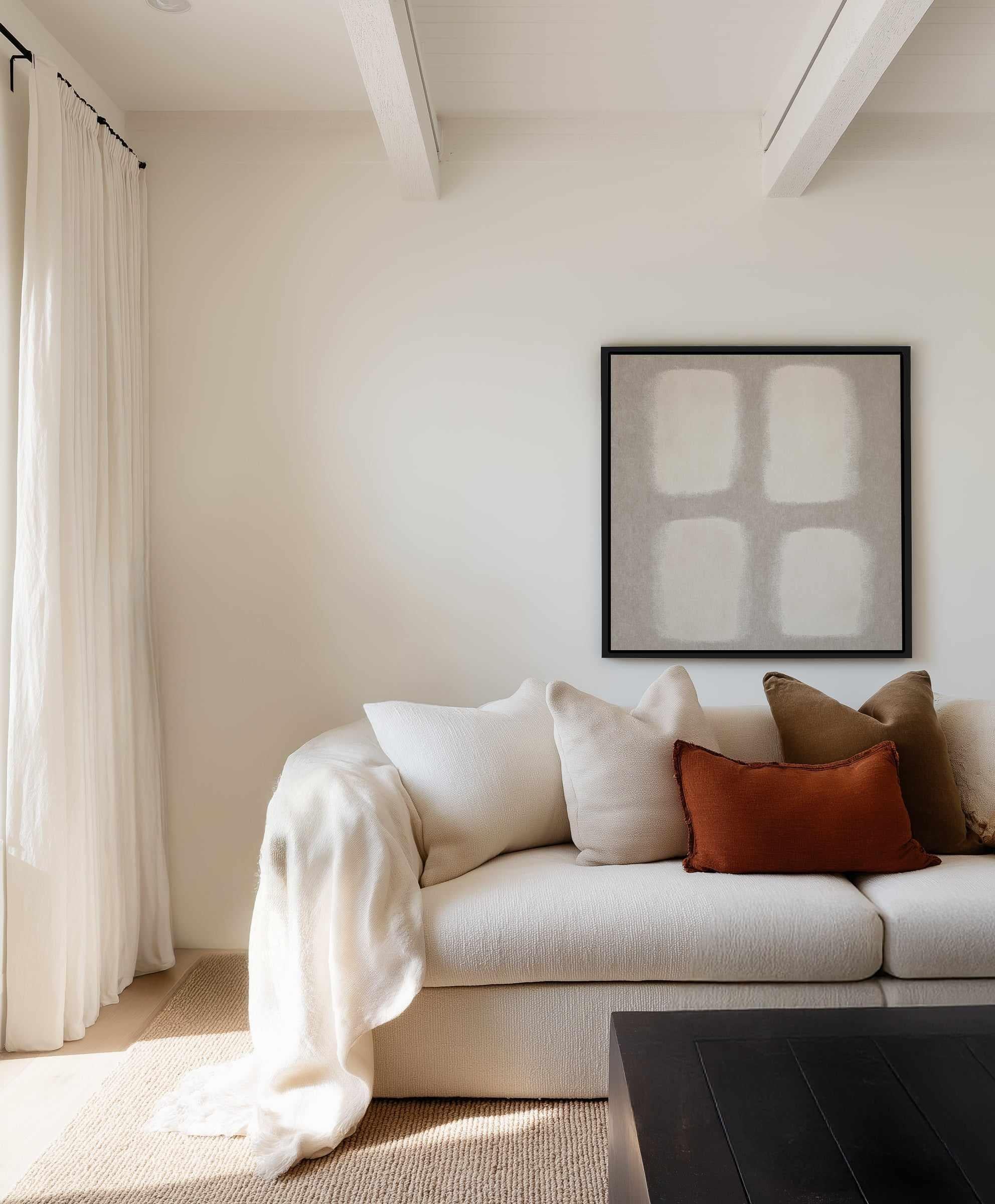 STILLNESS II by Alma | Framed Canvas Art Print from Olive et Oriel where you can shop wallpaper and artworks online