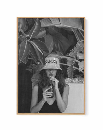 Summer Cola by Teigan Geercke Framed Canvas Art Print from Olive et Oriel where you can shop wallpaper and artworks online