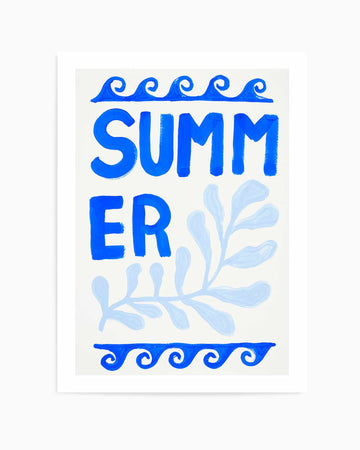 Summer Fun by Teena Zerefos | Art Print from Olive et Oriel where you can shop wallpaper and artworks online