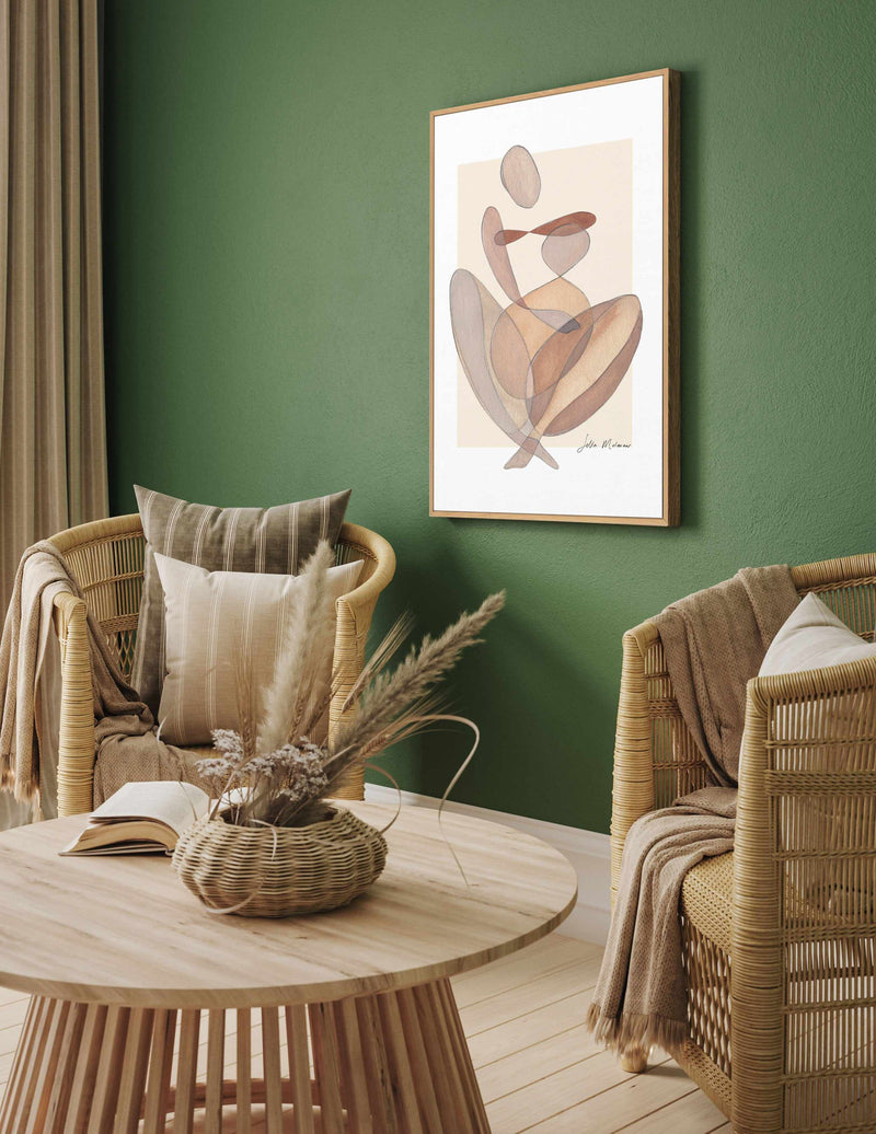 Sacral ny Sella Molenaar | Framed Canvas Art Print from Olive et Oriel where you can shop wallpaper and artworks online