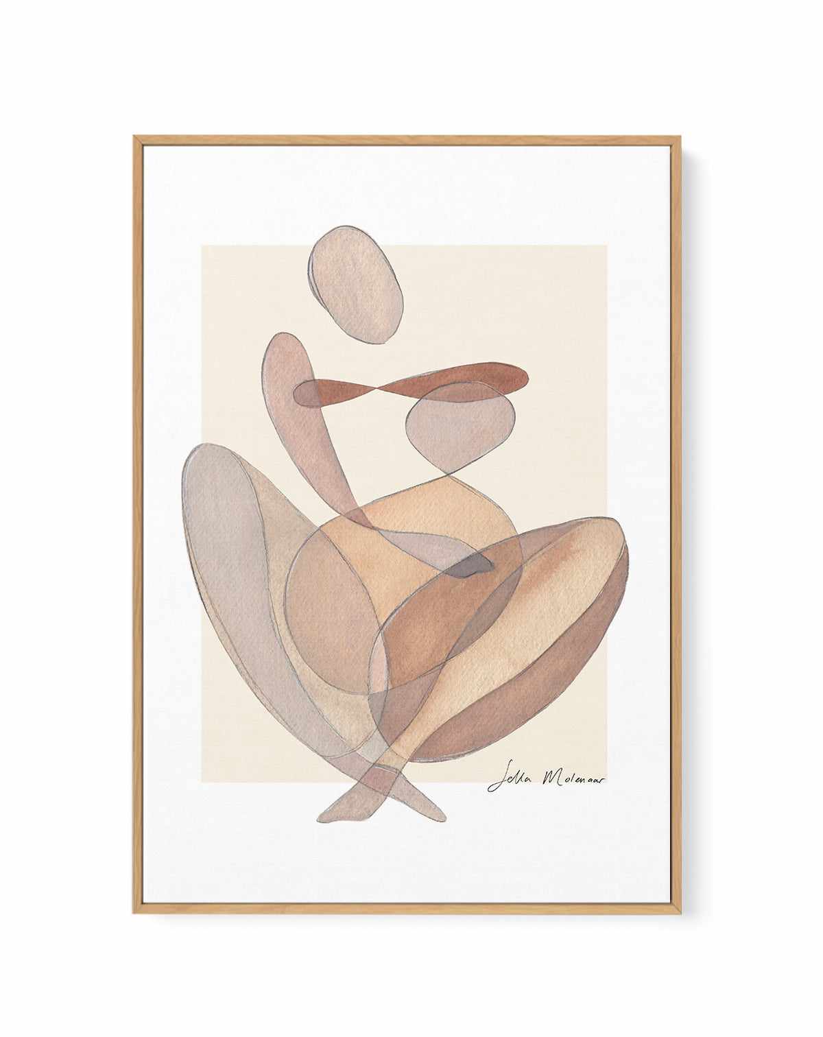 Sacral ny Sella Molenaar | Framed Canvas Art Print