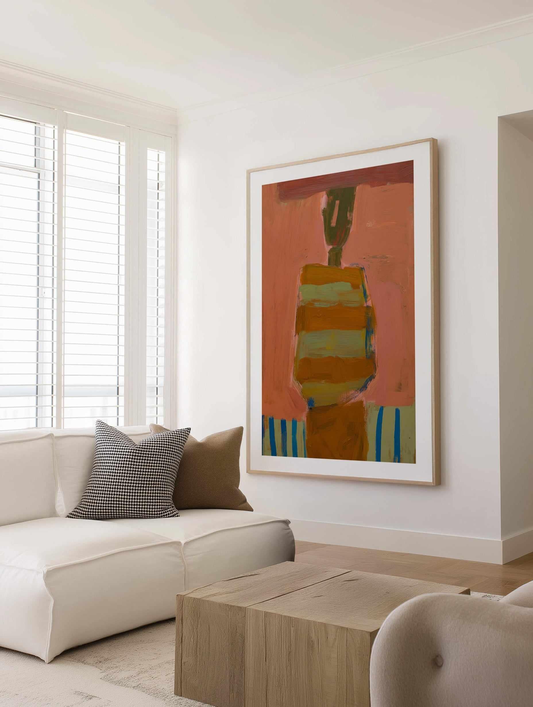 Saddle Stripe | Art Print