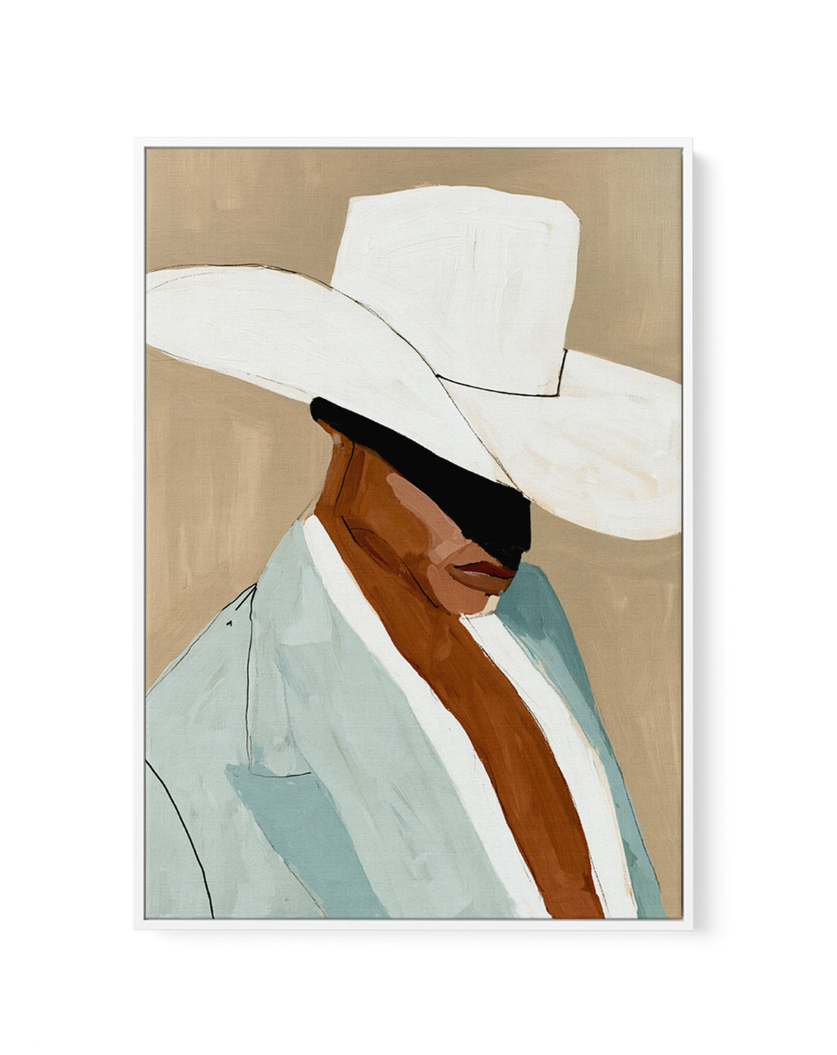 Saddle Up | Framed Canvas Art Print