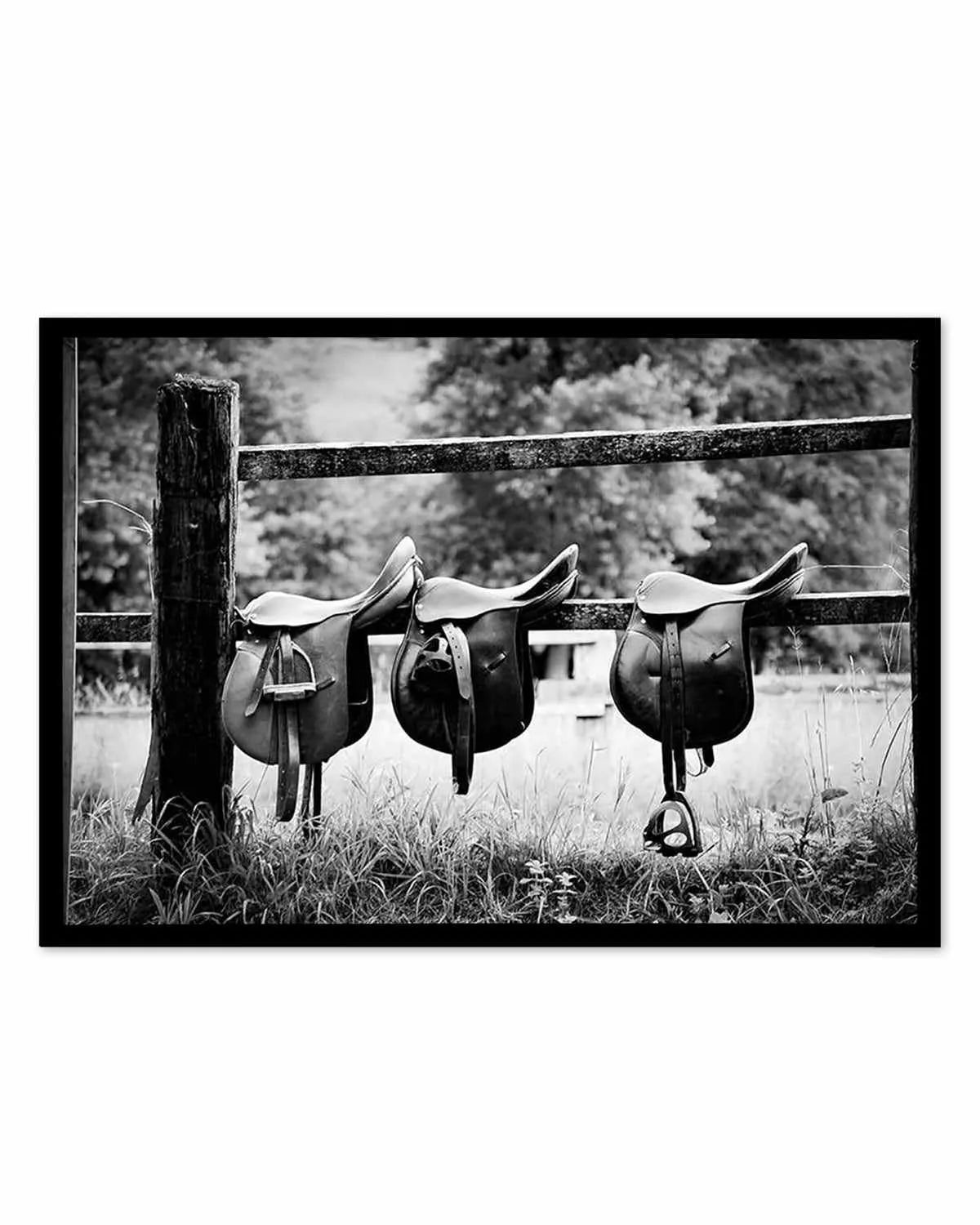 Saddle Up Art Print from Olive et Oriel where you can shop wallpaper and artworks online