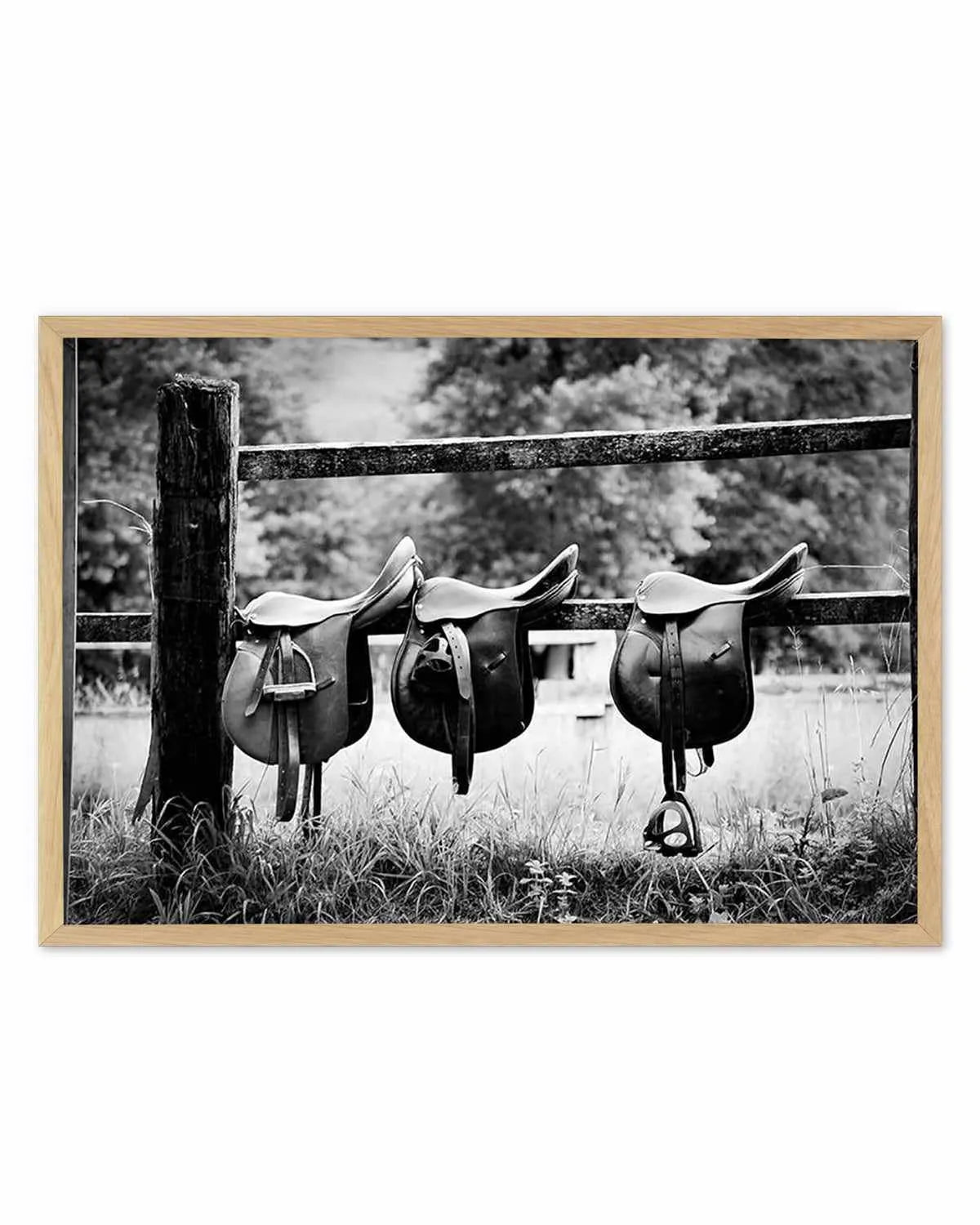 Saddle Up Art Print from Olive et Oriel where you can shop wallpaper and artworks online