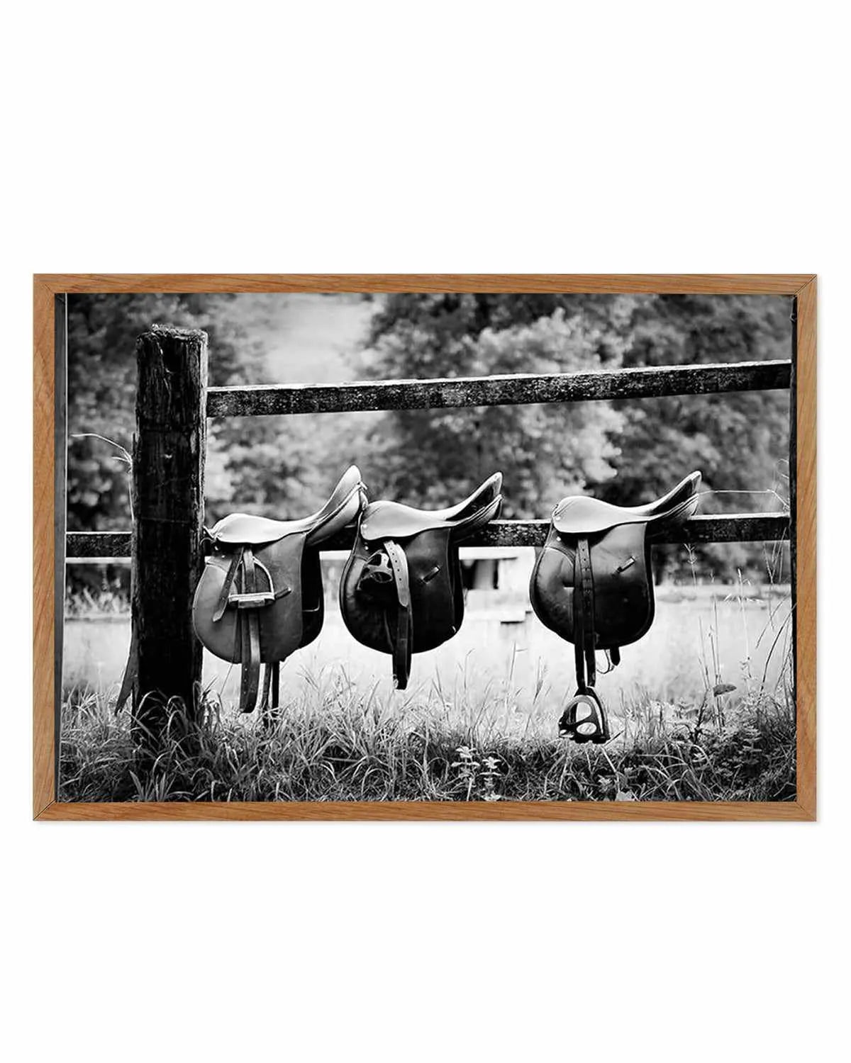 Saddle Up Art Print from Olive et Oriel where you can shop wallpaper and artworks online