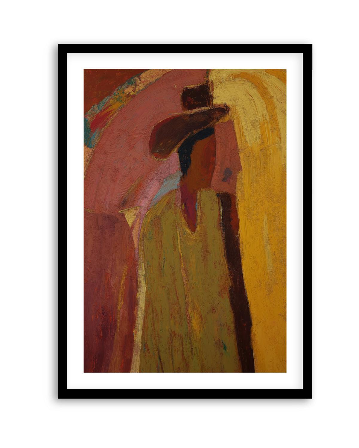 Saffron Outlaw | Art Print from Olive et Oriel where you can shop wallpaper and artworks online