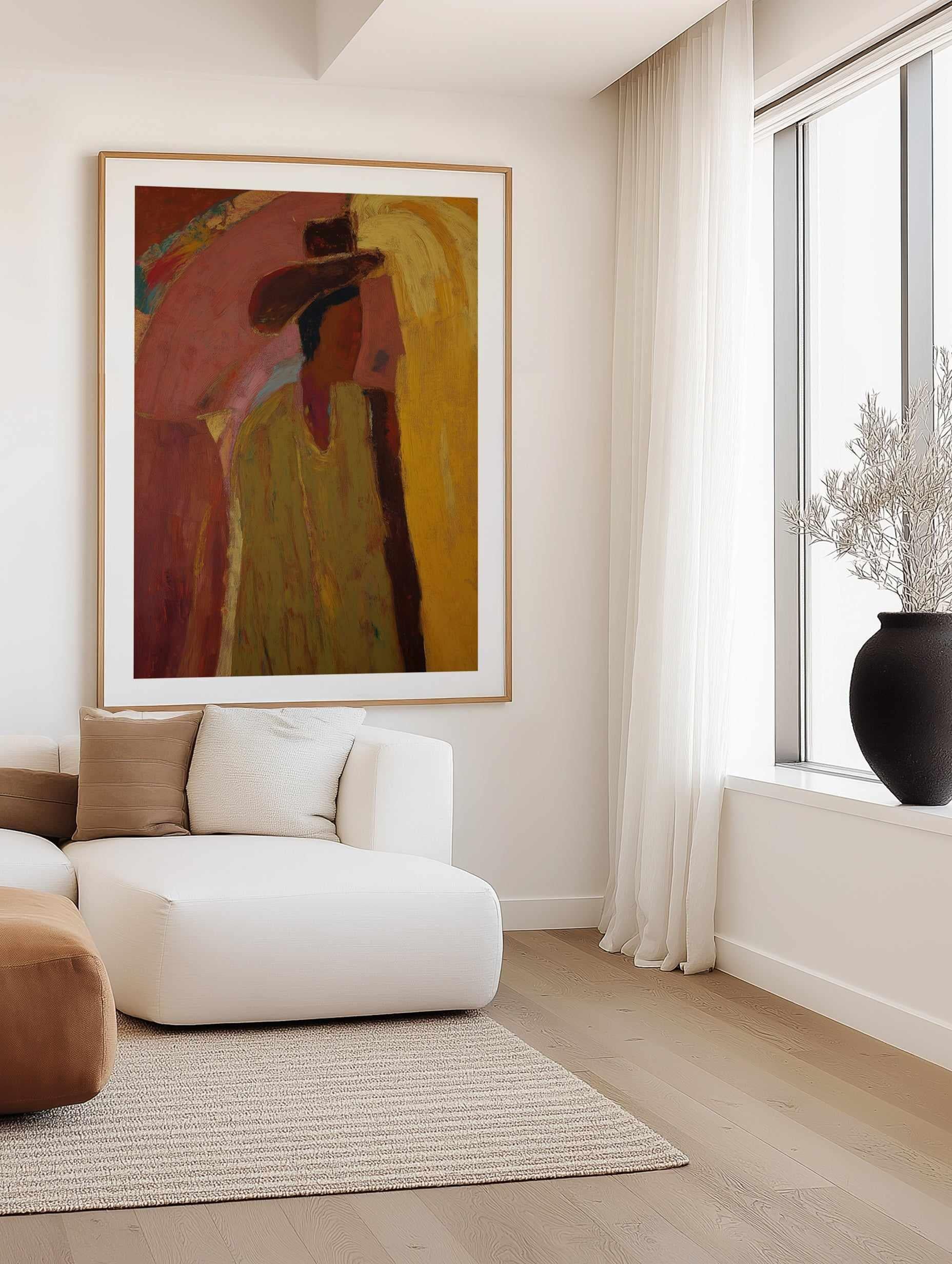 Saffron Outlaw | Art Print