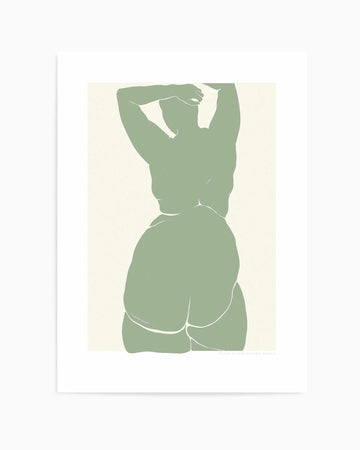 Sage Figure by Jenny Liz Rome | Art Print from Olive et Oriel where you can shop wallpaper and artworks online