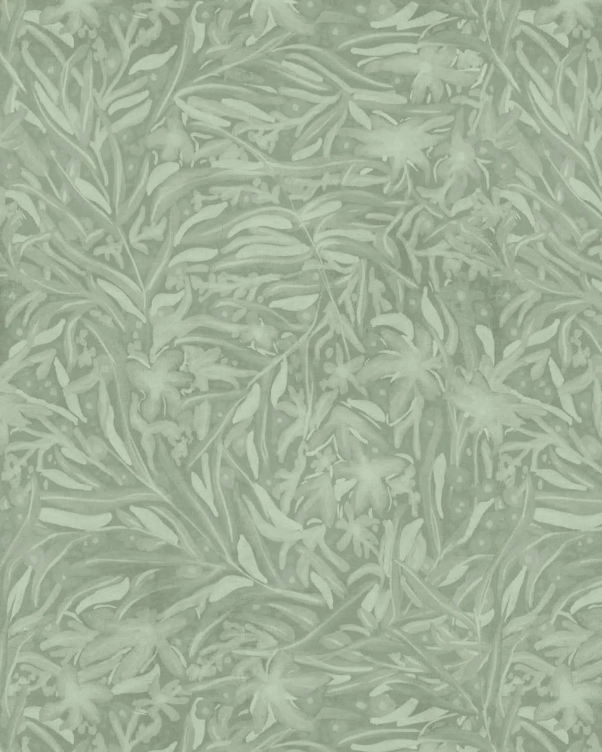 Sage Green Flora Wallpaper-Wallpaper-Buy Australian Removable Wallpaper Now Sage Green Wallpaper Peel And Stick Wallpaper Online At Olive et Oriel Custom Made Wallpapers Wall Papers Decorate Your Bedroom Living Room Kids Room or Commercial Interior