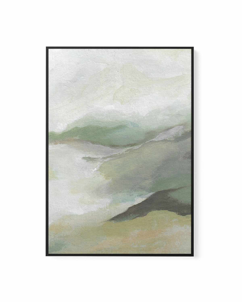 Sage Green by Josephine Wianto | Framed Canvas Art Print