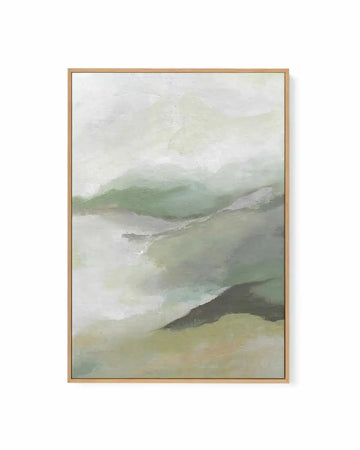 Sage Green by Josephine Wianto | Framed Canvas Art Print from Olive et Oriel where you can shop wallpaper and artworks online