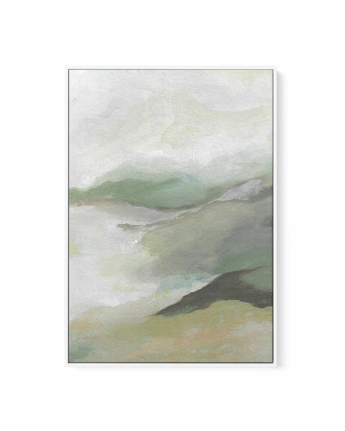 Sage Green by Josephine Wianto | Framed Canvas Art Print