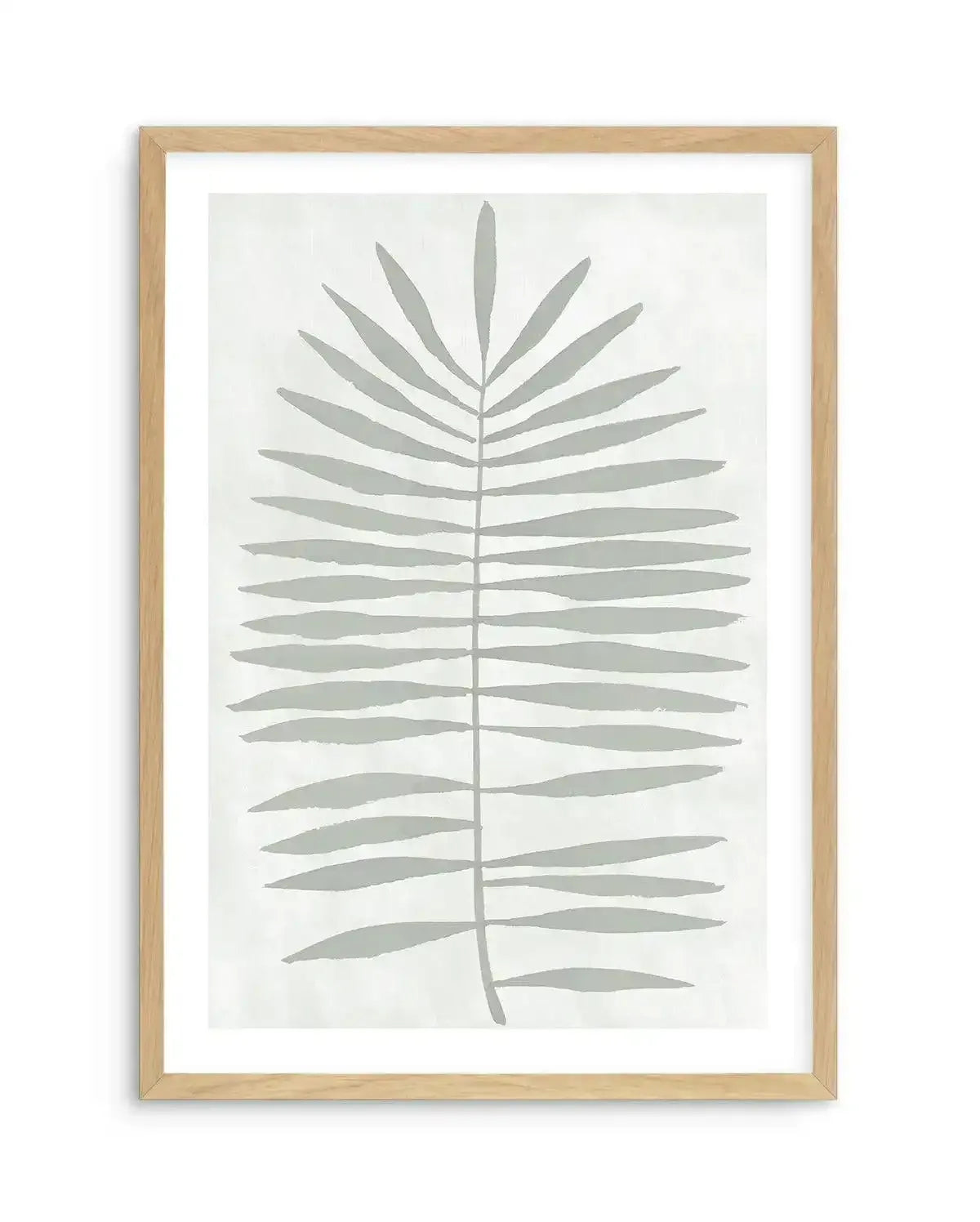 Sage Leaf I Art Print-PRINT-Olive et Oriel-Olive et Oriel-A5 | 5.8" x 8.3" | 14.8 x 21cm-Oak-With White Border-Buy-Australian-Art-Prints-Online-with-Olive-et-Oriel-Your-Artwork-Specialists-Austrailia-Decorate-With-Coastal-Photo-Wall-Art-Prints-From-Our-Beach-House-Artwork-Collection-Fine-Poster-and-Framed-Artwork