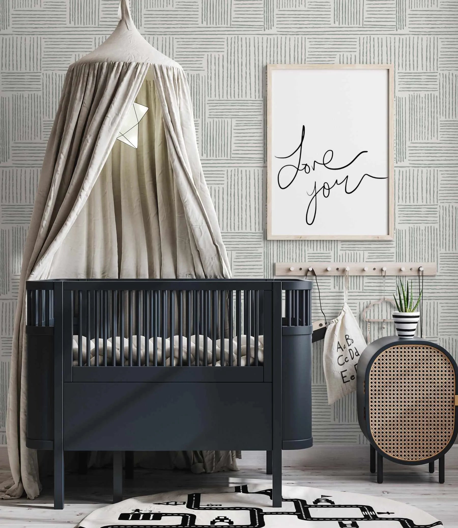 Sage Lines Wallpaper-Wallpaper-Buy Kids Removable Wallpaper Online Our Custom Made Children‚àö¬¢‚Äö√á¬®‚Äö√ë¬¢s Wallpapers Are A Fun Way To Decorate And Enhance Boys Bedroom Decor And Girls Bedrooms They Are An Amazing Addition To Your Kids Bedroom Walls Our Collection of Kids Wallpaper Is Sure To Transform Your Kids Rooms Interior Style From Pink Wallpaper To Dinosaur Wallpaper Even Marble Wallpapers For Teen Boys Shop Peel And Stick Wallpaper Online Today With Olive et Oriel