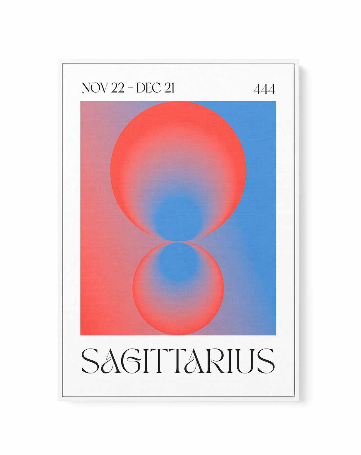 Sagittarius by Valeria Castillo | Framed Canvas Art Print