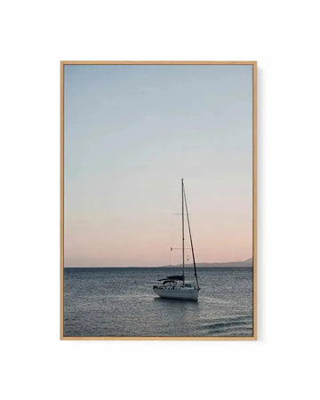 Sailboat Sunsets by Renee Rae | Framed Canvas Art Print from Olive et Oriel where you can shop wallpaper and artworks online