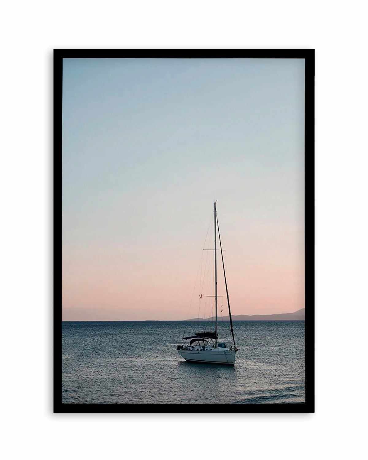 Sailboat Sunsets by Renee Rae Art Print