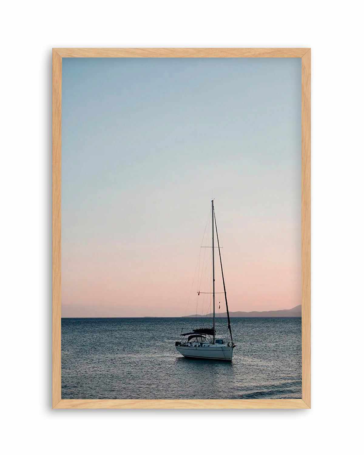 Sailboat Sunsets by Renee Rae Art Print