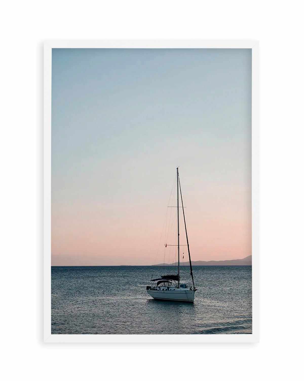 Sailboat Sunsets by Renee Rae Art Print