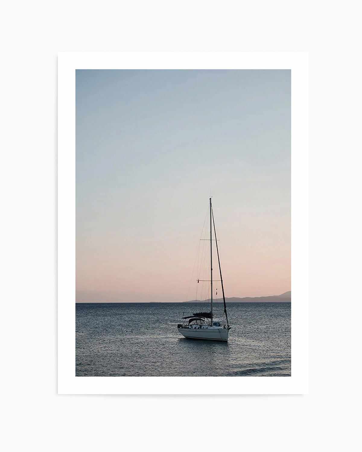 Sailboat Sunsets by Renee Rae Art Print