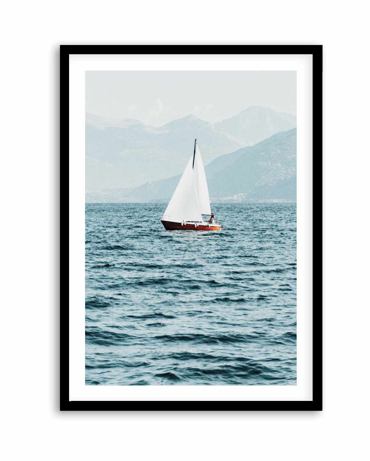 Sailing in Lake Como, Italy | Art Print