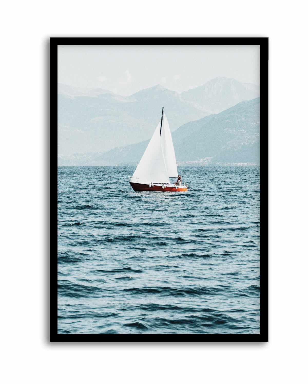 Sailing in Lake Como, Italy | Art Print