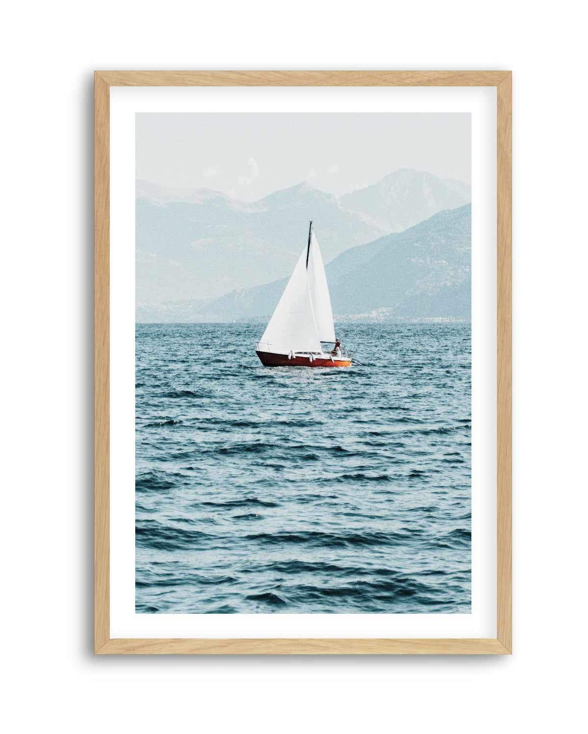 Sailing in Lake Como, Italy | Art Print